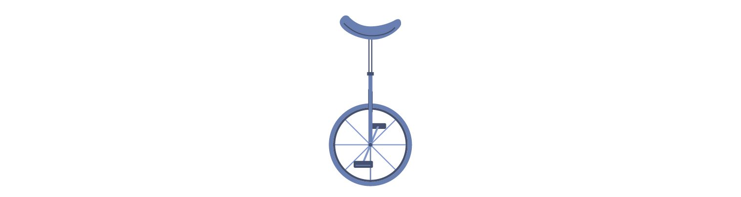 Image: A unicycle