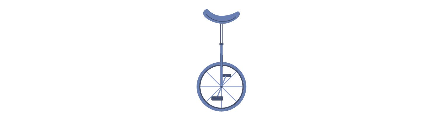 Image: A unicycle