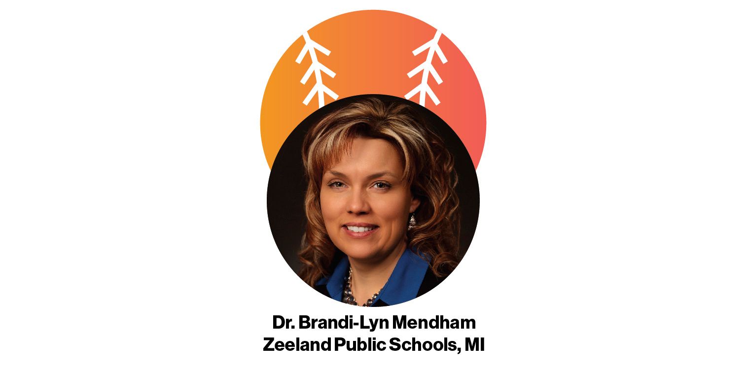 Image: A headshot of Dr. Brandi-Lyn Mendham of Zeeland Public Schools in Michigan.