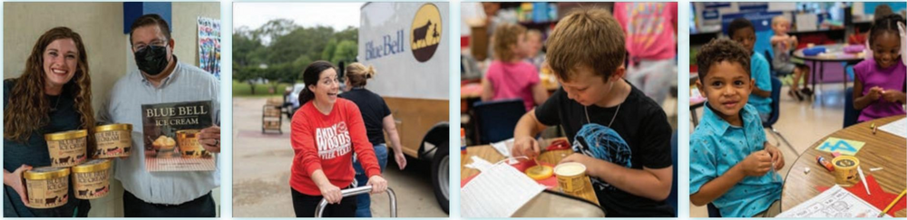 Photos of Tyler ISD's ice cream celebration