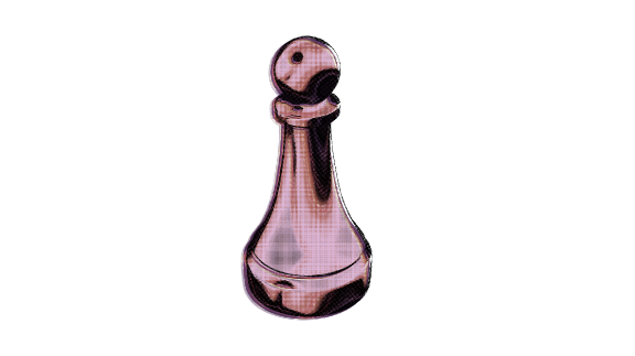 Illustration of a pawn chess piece 