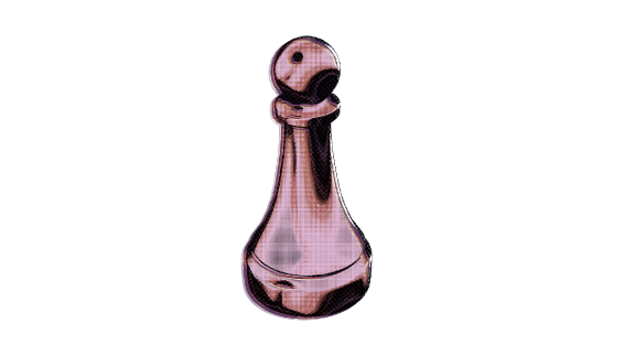 Illustration of a pawn chess piece