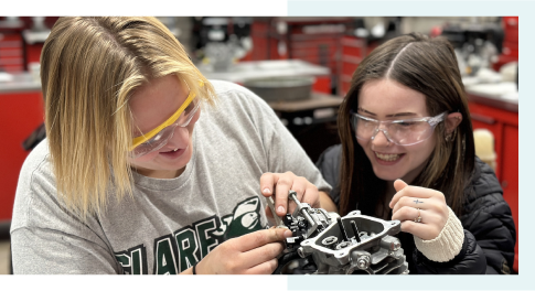 Students participating in school councel